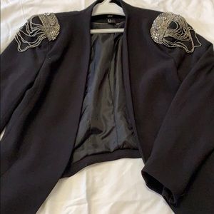 Black Blazer with Chains